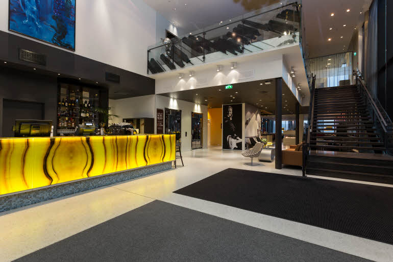 Rezeption im Scandic Rock City 