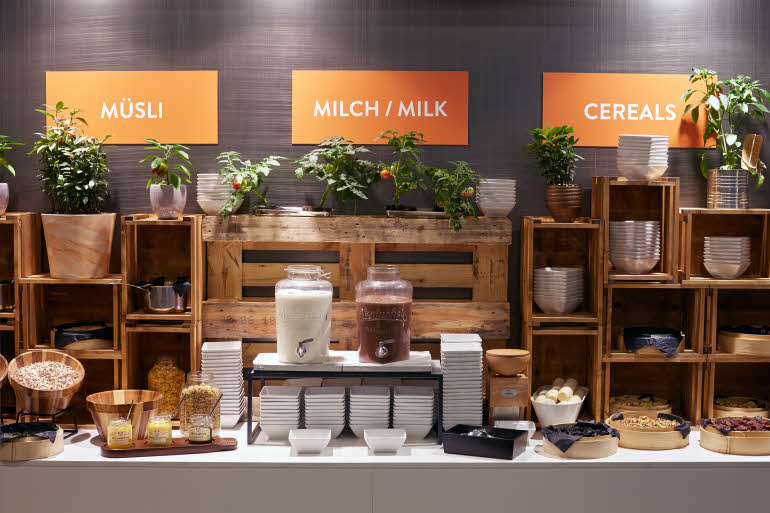 Frühstück im Scandic Berlin Potsdamer Platz