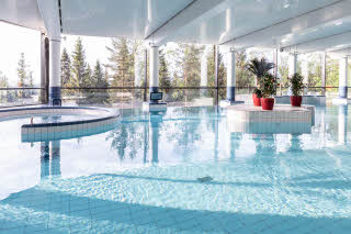 Spa Pool im Scandic Laajavuori in Jyväskylä