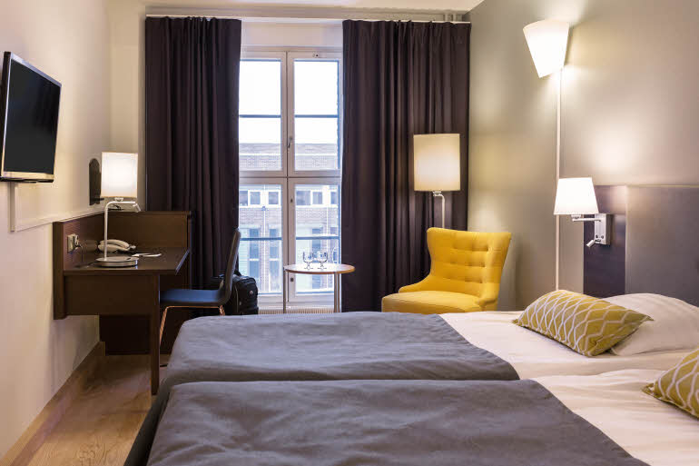 Standard room of Scandic Grand Marina in Helsinki