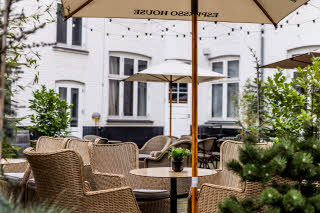 Innenhof im Scandic Webers