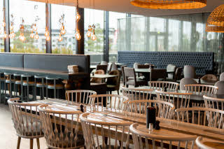 Restaurant im Scandic Fornebu in Olso Norwegen