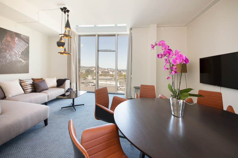 Scandic Ornen, penthouse suite