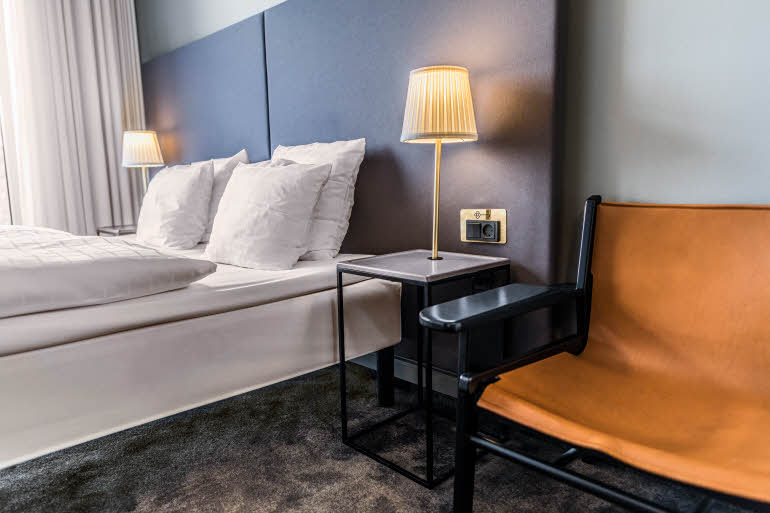 Standard Doppelzimmer des Scandic the mayor