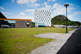 Fassade im Scandic Rock City 
