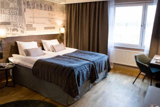 Standard twin room Scandic Opalen Gothenburg