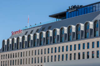 Fassade des Scandic Hamburger Börs