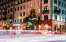 Fassade bei Nacht, Scandic Grand Central