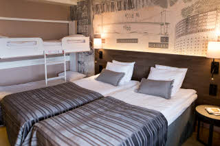 Family standard plus room Scandic Opalen Gothenburg