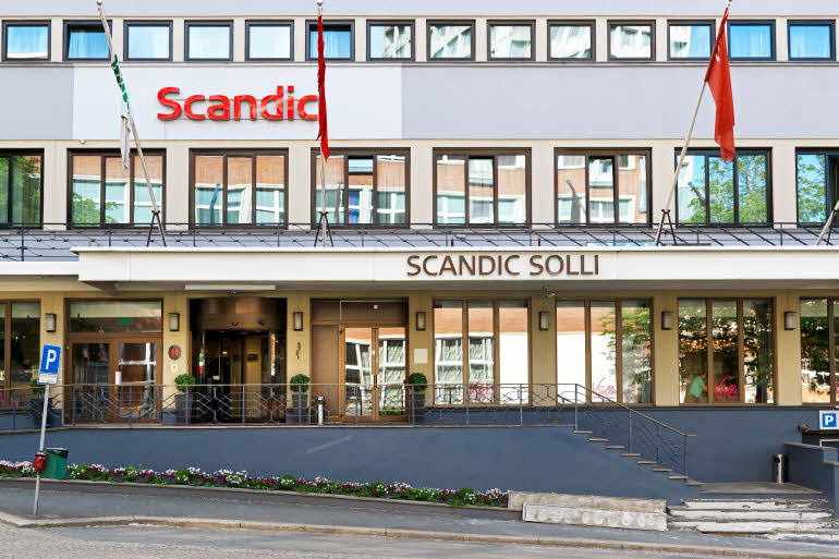Fassade Scandic Solli