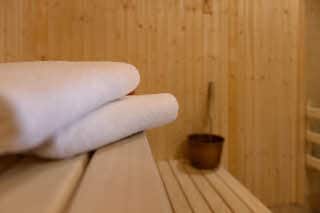 sauna at scandic lugnet in falun sweden