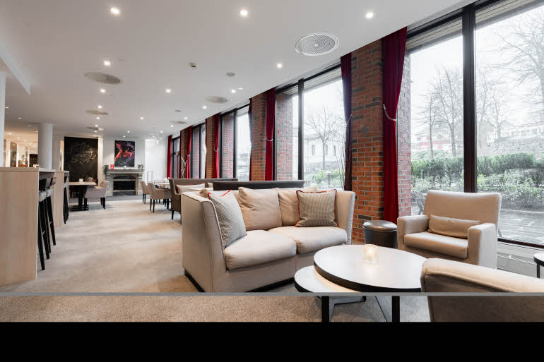 Lobby im Scandic Stavanger Park