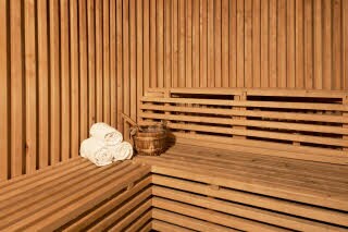 Sauna im Scandic Parken