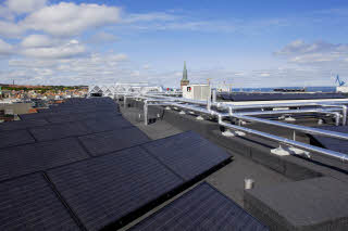 Solarplatten Scandic Aarhus City