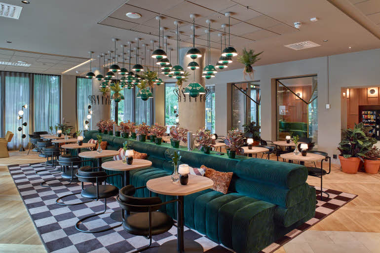 Restaurant im Scandic Park in Stockholm