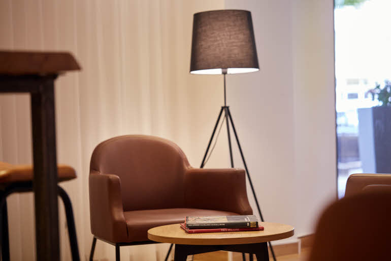 Lobby im Scandic Berlin Kurfürstendamm