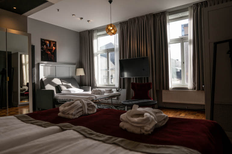 Superior Familienzimmer im Scandic Grand Central in Stockholm 