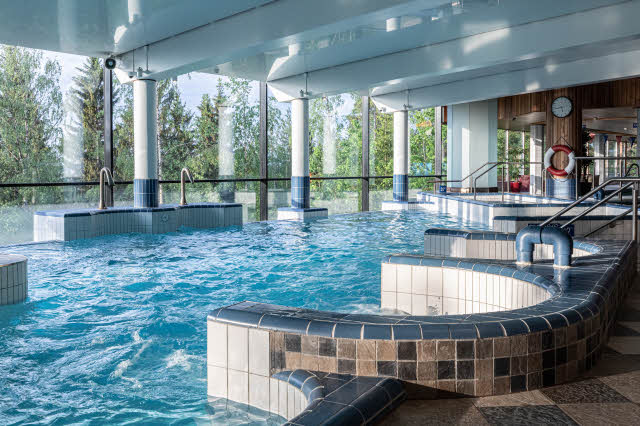 Spa Pool im Scandic Laajavuori in Jyväskylä