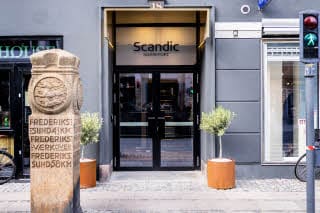 Eingang im Scandic Norreport