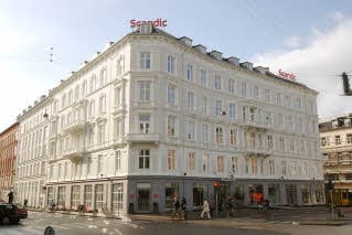 Fassade im Scandic Webers