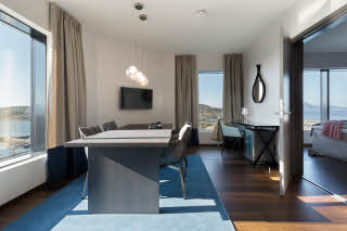 Scandic Havet, Bodo, suite, bedroom