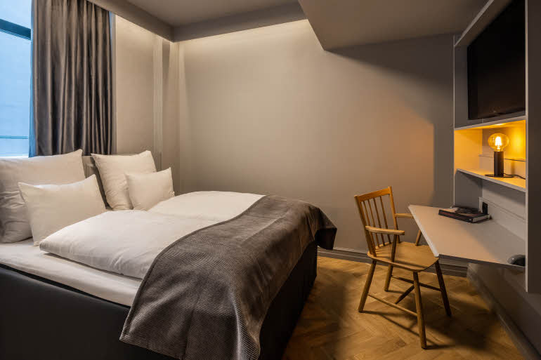 Standard King Zimmer im Scandic Norreport