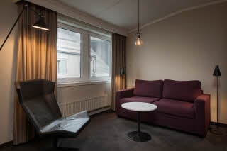 Junior Suite im Scandic Oslo City