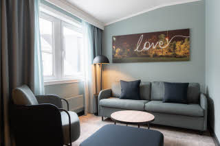 Junior Suite im Scandic Oslo City
