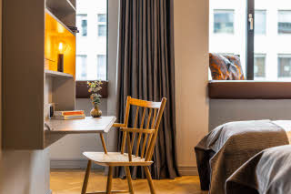 Dekoration Details im Superior Doppelzimmer im Scandic Norreport