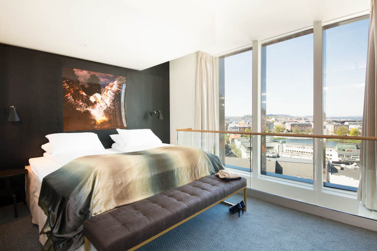 Scandic Ornen, penthouse suite
