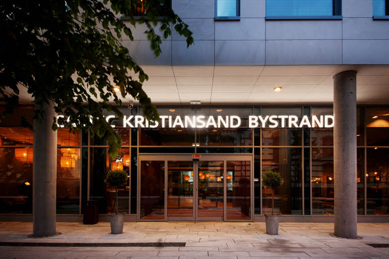 Entrance Scandic Kristiansand Bystranda