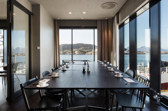 Scandic Havet, Bodo, Havneutsikten restaurant, chambre separee