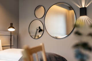 Dekoration Details im Superior Doppelzimmer im Scandic Norreport