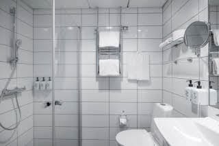 Superior Badezimmer im Scandic Webers
