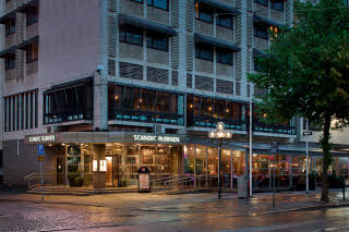Eingang des Scandic Rubinen in Göteborg