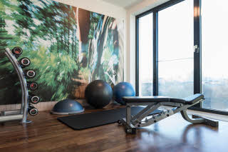 Fitnessraum im Scandic Berlin Potsdamer Platz