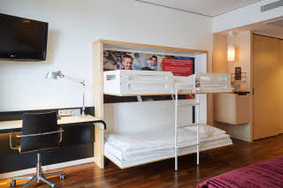 Zimmer Standard 4er Familie im Scandic Berlin Potsdamer Platz