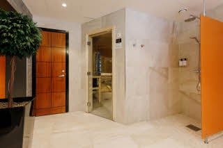 Sauna Bereich im Scandic Jarva Krog